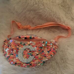🪩Justice Multicolor Sequin fanny pack